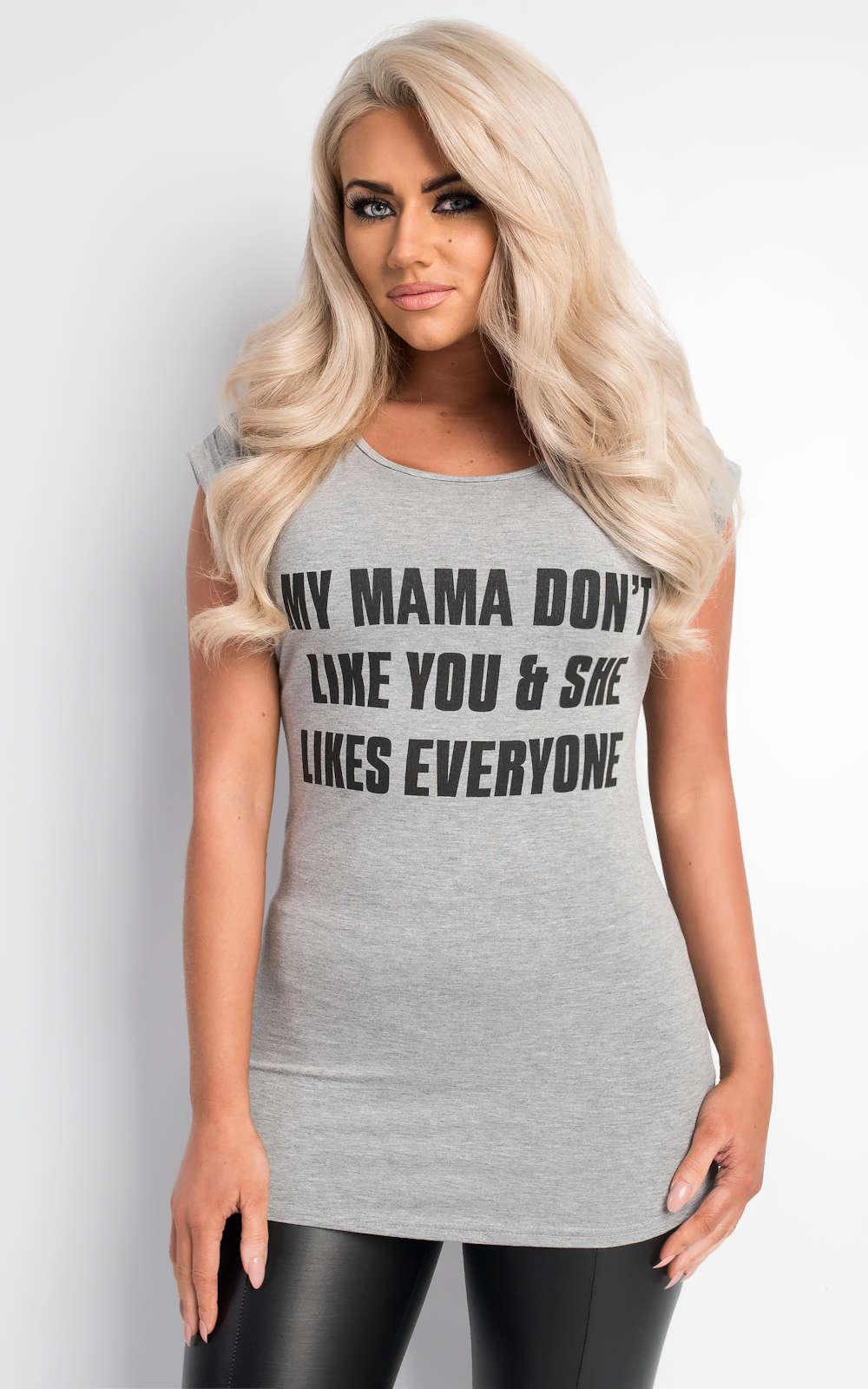 Justine Slogan T-shirt Thumbnail Justine Slogan T-shirt Thumbnail