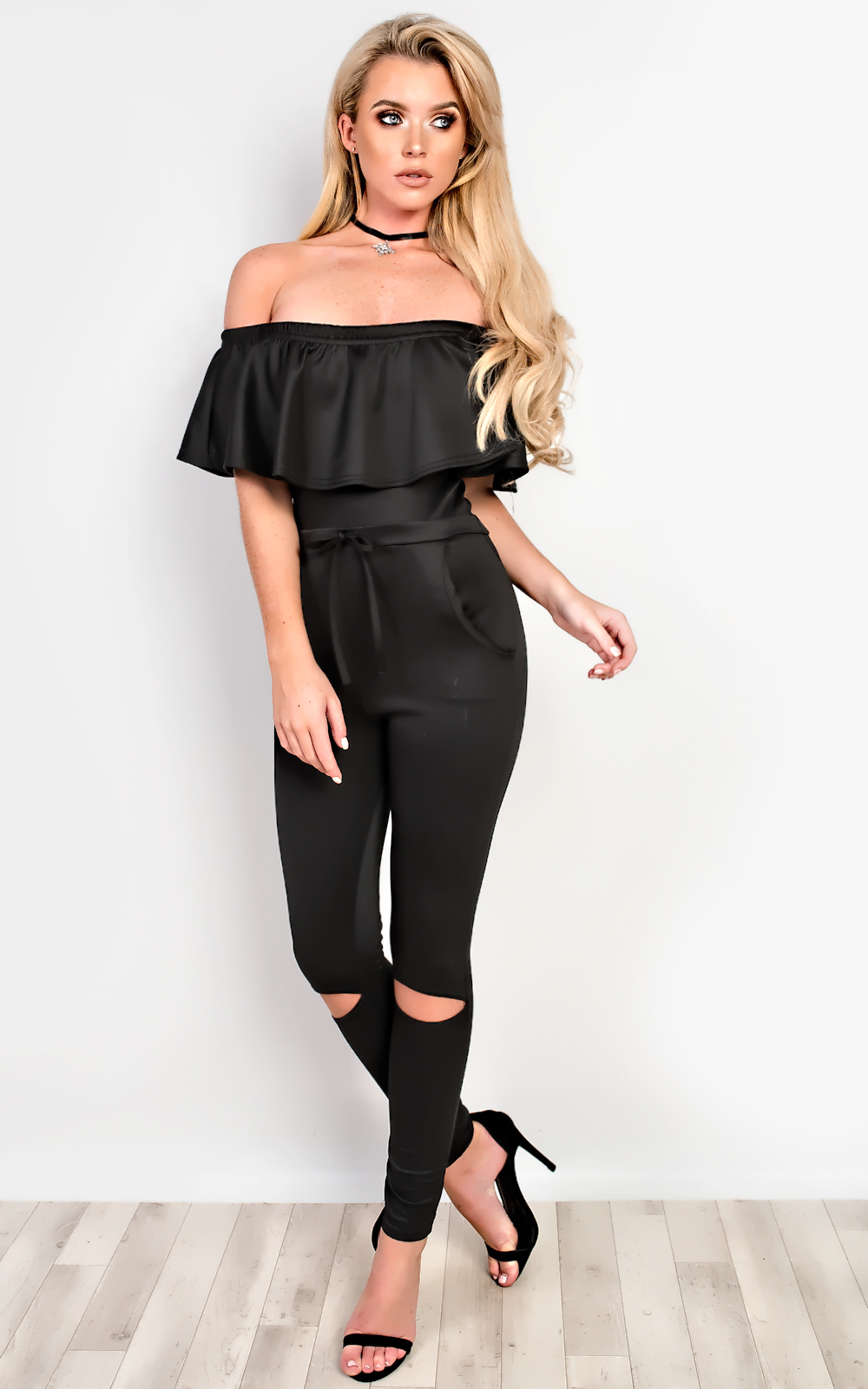 Sofia Off Shoulder Jumpsuit Sofia Off Shoulder Jumpsuit