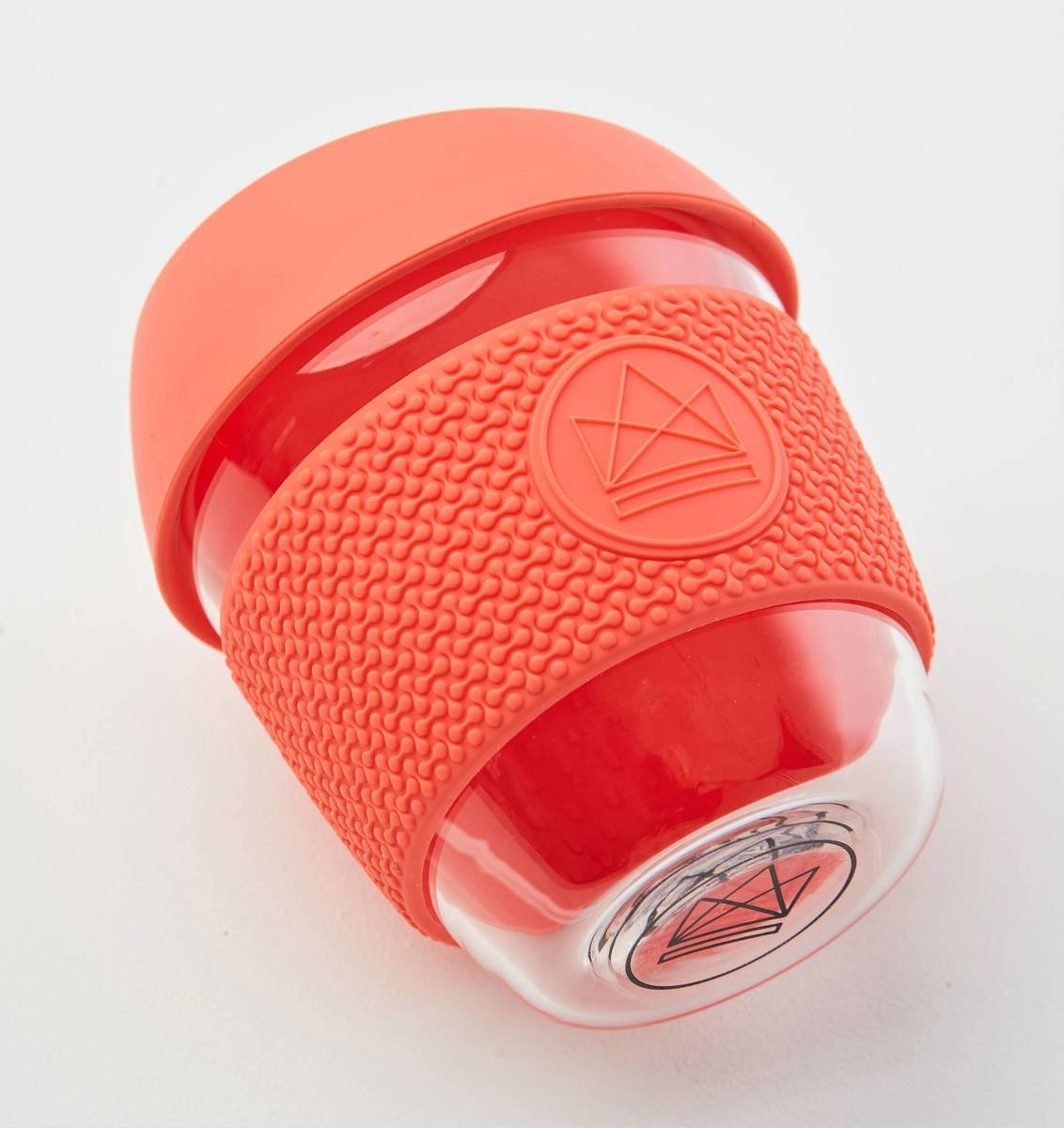 Neon Kactus Reusable Glass Coffee Cups 8oz - Dream Believer Thumbnail Neon Kactus Reusable Glass Coffee Cups 8oz - Dream Believer Thumbnail