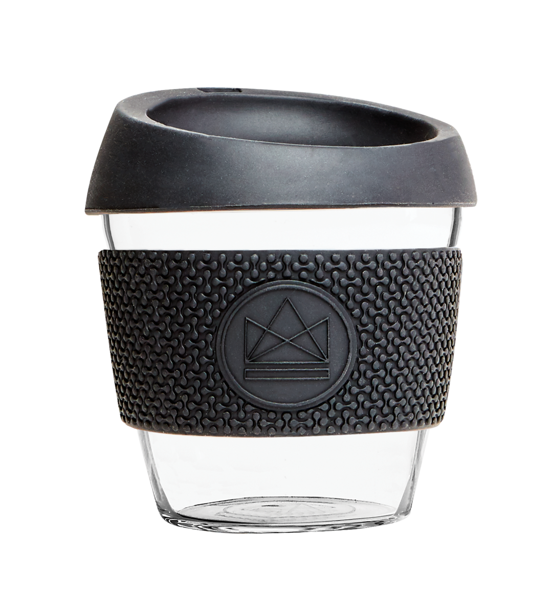 Neon Kactus Reusable Glass Coffee Cups 8oz - Rock Star Thumbnail Neon Kactus Reusable Glass Coffee Cups 8oz - Rock Star Thumbnail