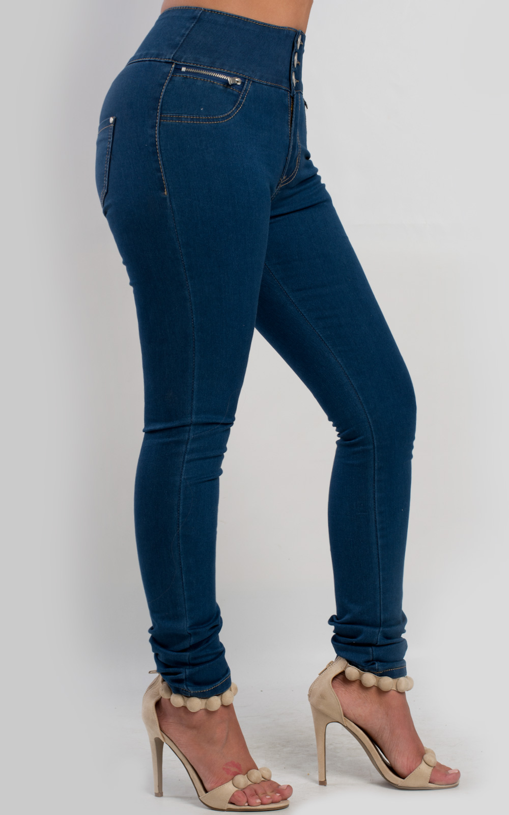 Bryleigh HighWaisted Skinny Jeans in Denim ikrush