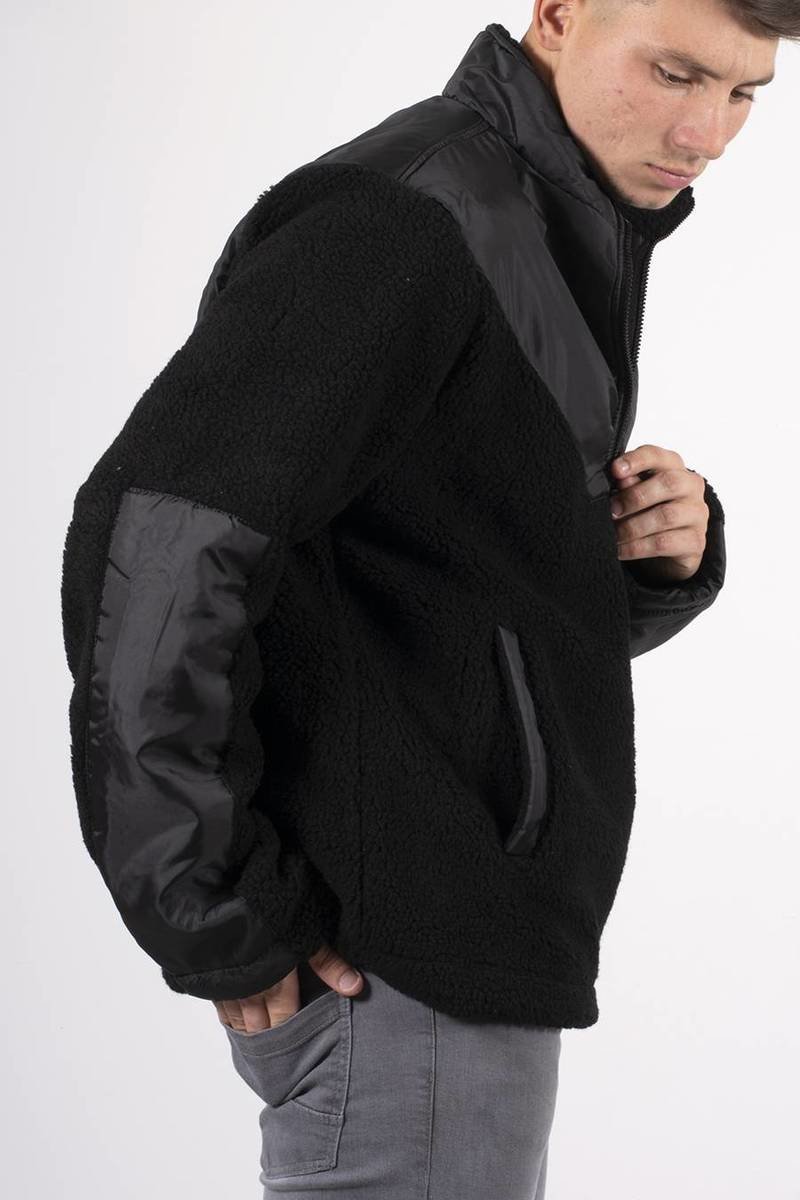Dexter Zip Hybrid Borg Pullover Hoodie Thumbnail Dexter Zip Hybrid Borg Pullover Hoodie Thumbnail