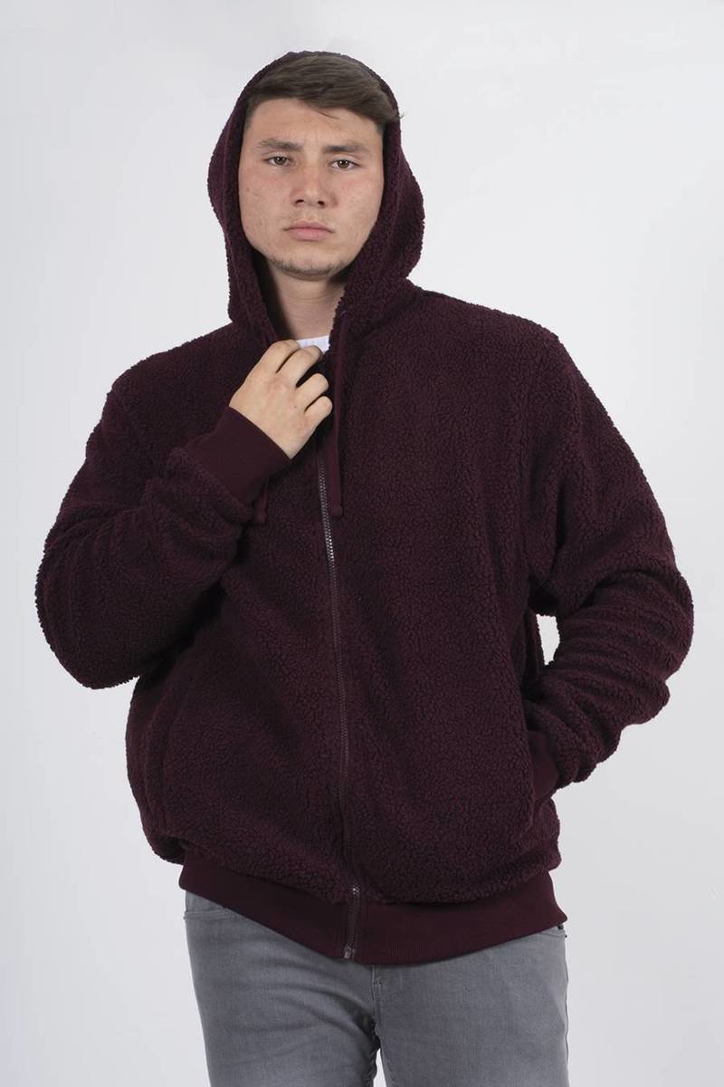 Flynn Zip-Through Hooded Teddy Jacket Thumbnail Flynn Zip-Through Hooded Teddy Jacket Thumbnail