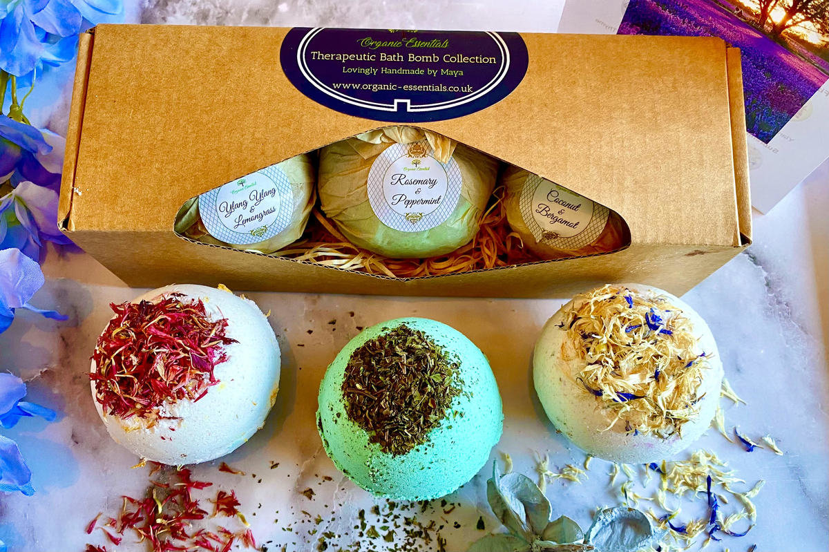 Luxury Aromatic Bath Bomb Trio Gift Set Luxury Aromatic Bath Bomb Trio Gift Set
