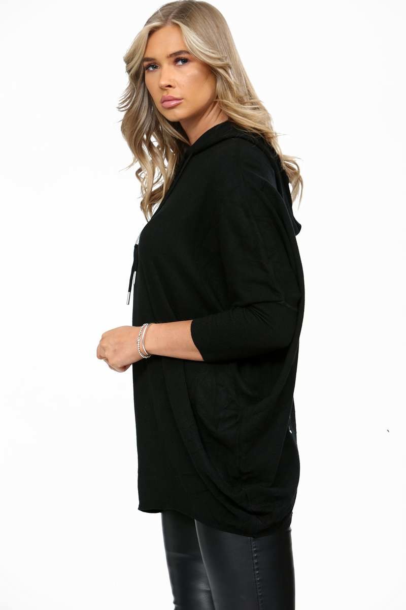 Lexie Angel Wing Oversized Hoodie Thumbnail Lexie Angel Wing Oversized Hoodie Thumbnail