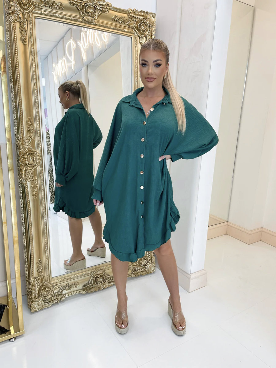 Riva Cheesecloth Oversized Shirt Riva Cheesecloth Oversized Shirt