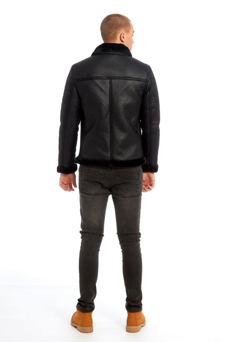 Sebastian Faux Suede Aviator Jacket Thumbnail Sebastian Faux Suede Aviator Jacket Thumbnail