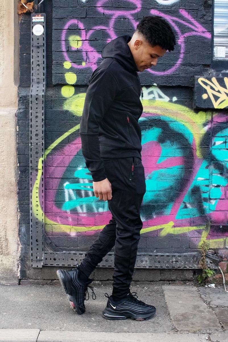 Wilfred Multi Zip Muscle Fit Hooded Skinny Tracksuit Thumbnail Wilfred Multi Zip Muscle Fit Hooded Skinny Tracksuit Thumbnail