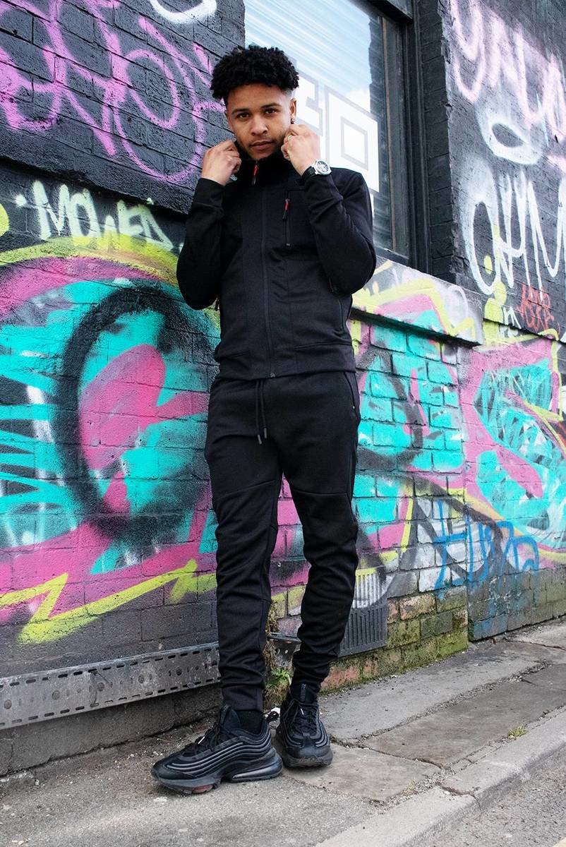 Wilfred Multi Zip Muscle Fit Hooded Skinny Tracksuit Thumbnail Wilfred Multi Zip Muscle Fit Hooded Skinny Tracksuit Thumbnail