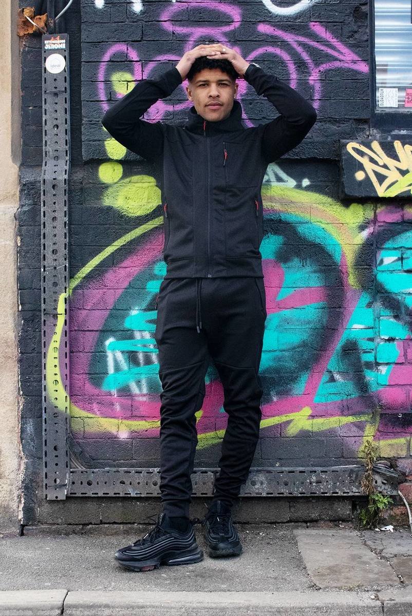 Wilfred Multi Zip Muscle Fit Hooded Skinny Tracksuit Thumbnail Wilfred Multi Zip Muscle Fit Hooded Skinny Tracksuit Thumbnail