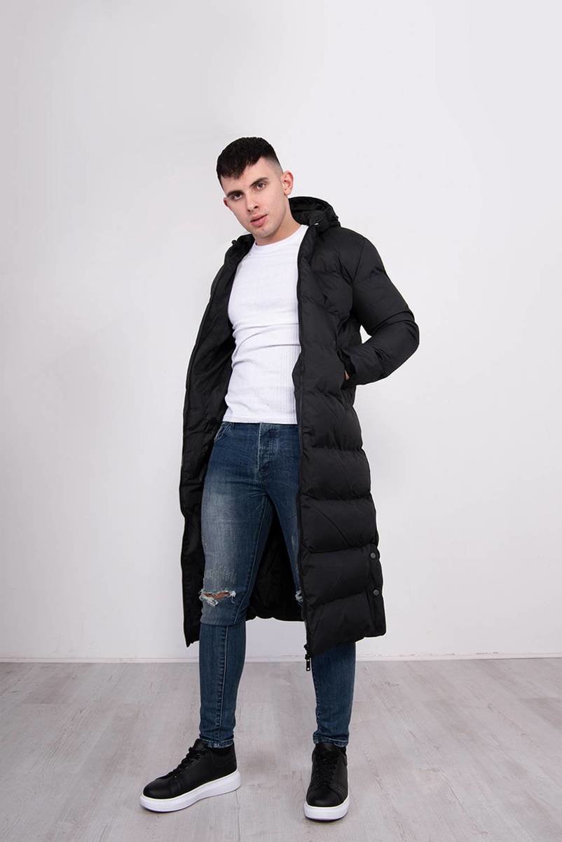 Zack Padded Longline Parka Thumbnail Zack Padded Longline Parka Thumbnail