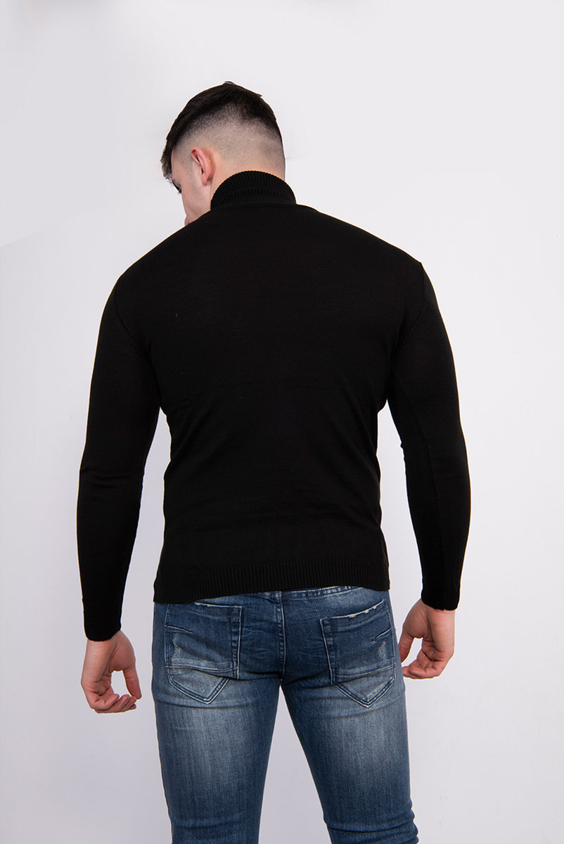 Greyson Polo Neck Jumper Thumbnail Greyson Polo Neck Jumper Thumbnail