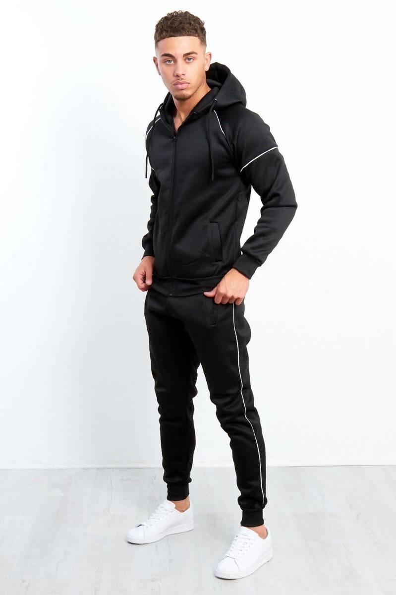 Kian Zip-Through Hooded Tracksuit Kian Zip-Through Hooded Tracksuit