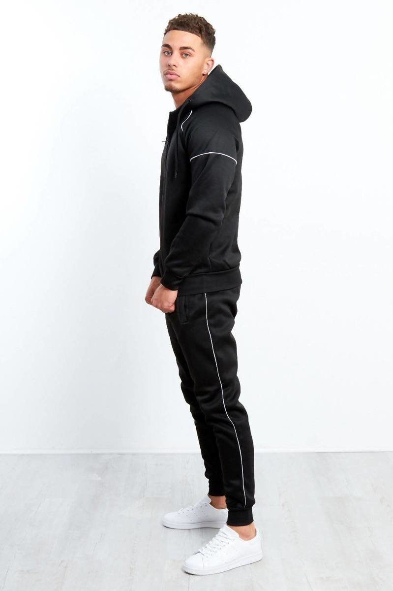 Kian Zip-Through Hooded Tracksuit Thumbnail Kian Zip-Through Hooded Tracksuit Thumbnail