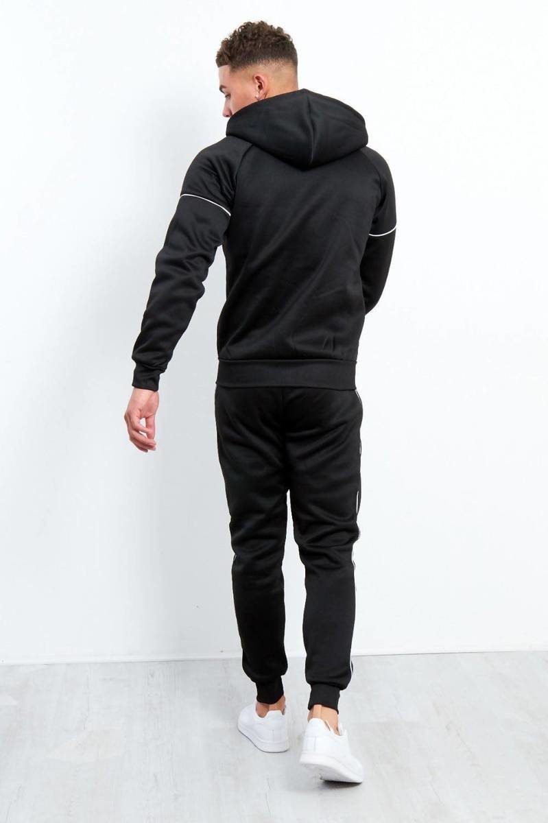 Kian Zip-Through Hooded Tracksuit Thumbnail Kian Zip-Through Hooded Tracksuit Thumbnail