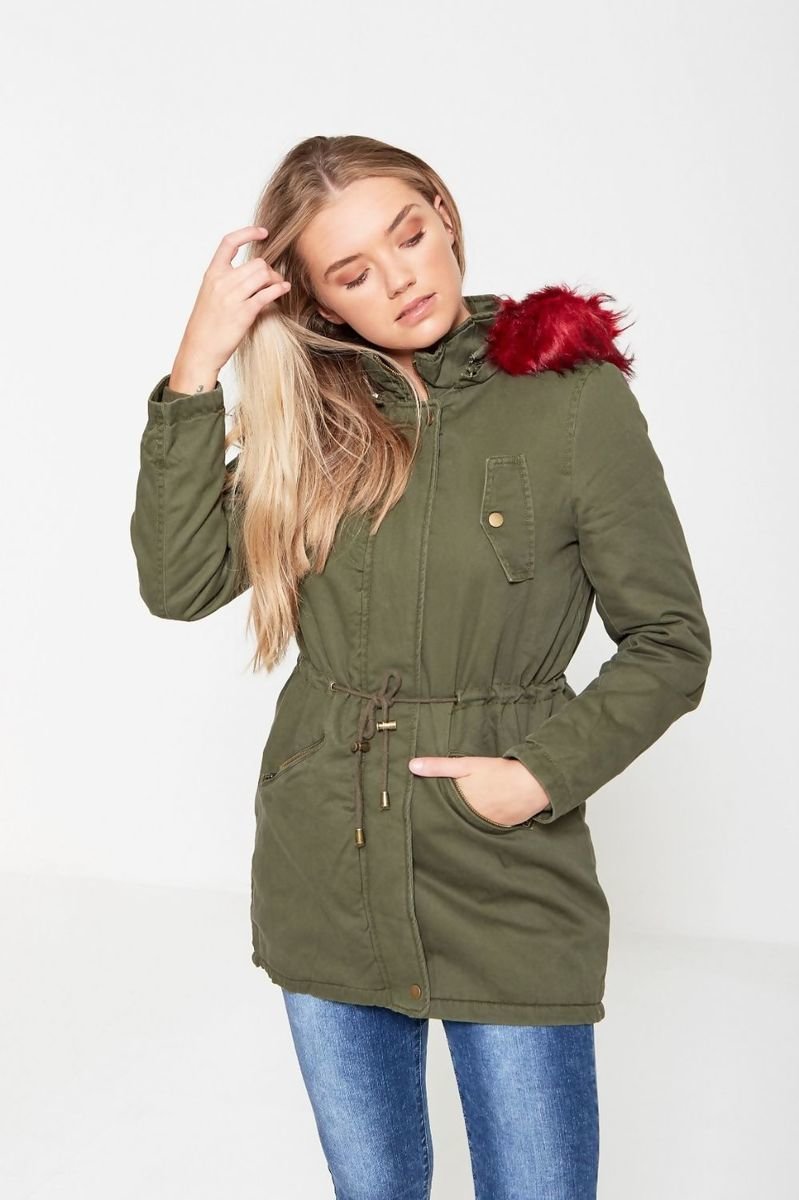 Vera Brave Soul Fur Lined Hood Parka Thumbnail Vera Brave Soul Fur Lined Hood Parka Thumbnail