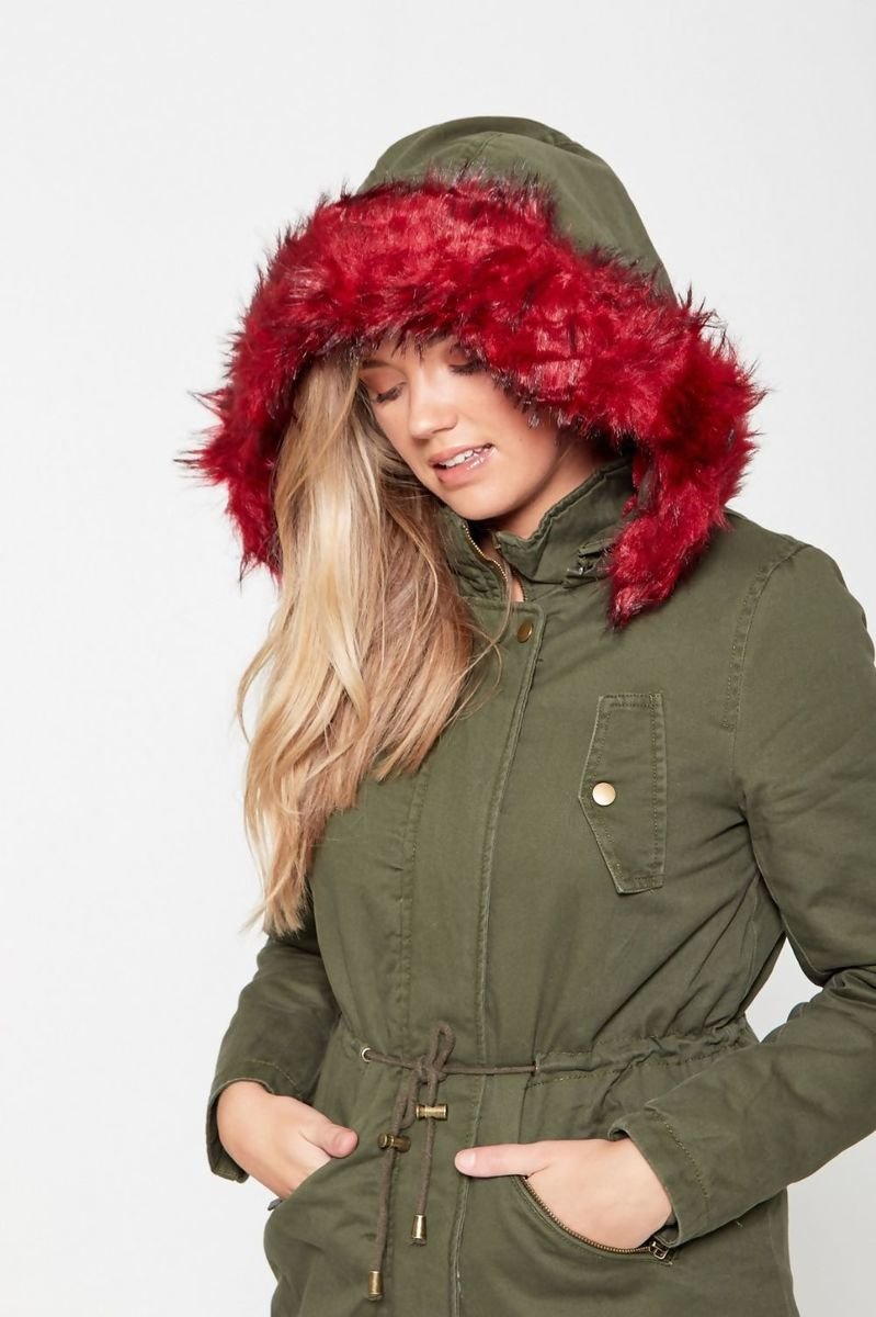 Vera Brave Soul Fur Lined Hood Parka Thumbnail Vera Brave Soul Fur Lined Hood Parka Thumbnail
