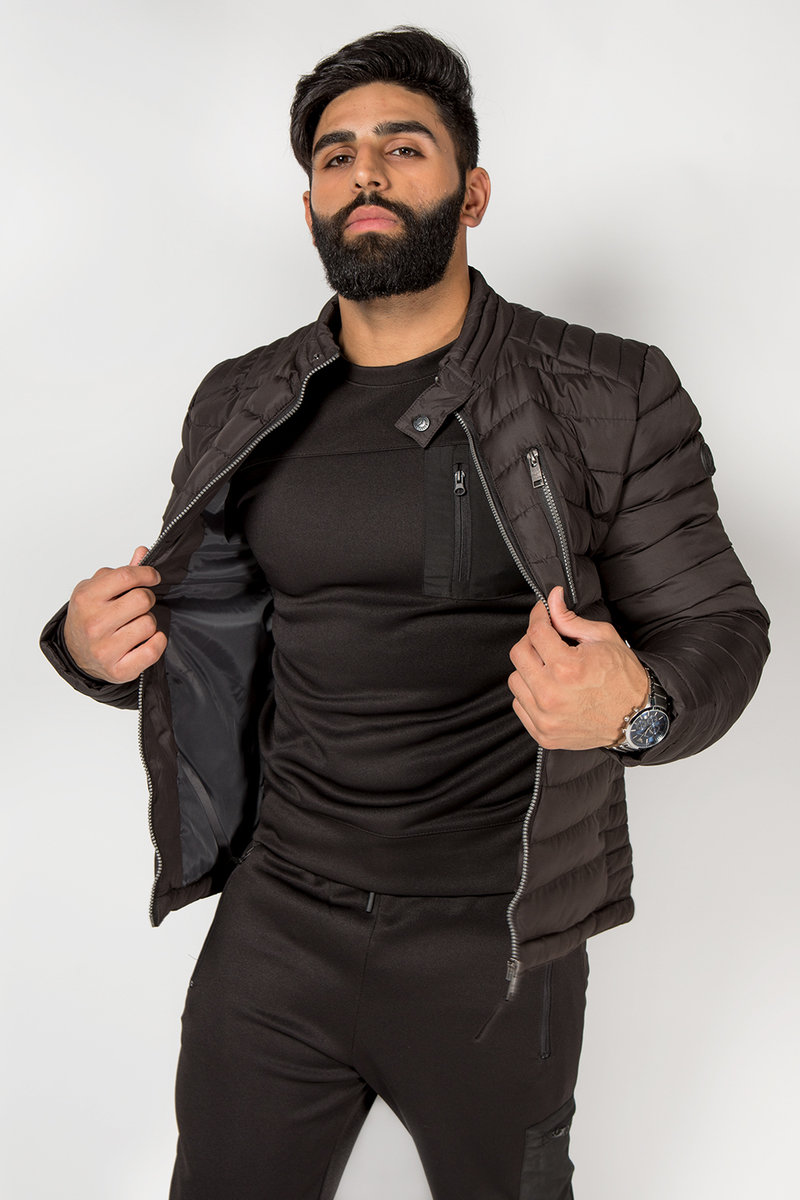 Hilton Padded Bomber Jacket Thumbnail Hilton Padded Bomber Jacket Thumbnail