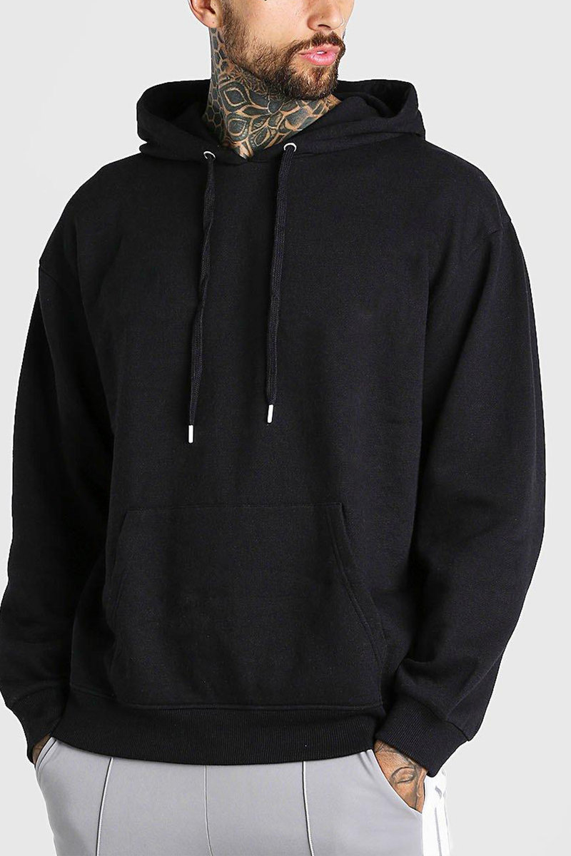 Albert Oversized Basic Over The Head Hoodie Albert Oversized Basic Over The Head Hoodie