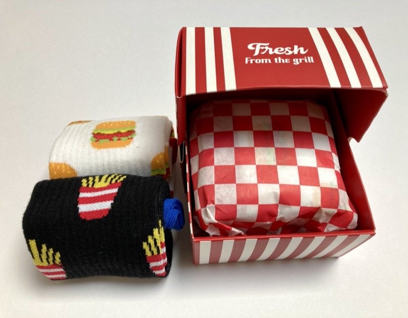 Burger Socks - Christmas Socks Set Thumbnail Burger Socks - Christmas Socks Set Thumbnail