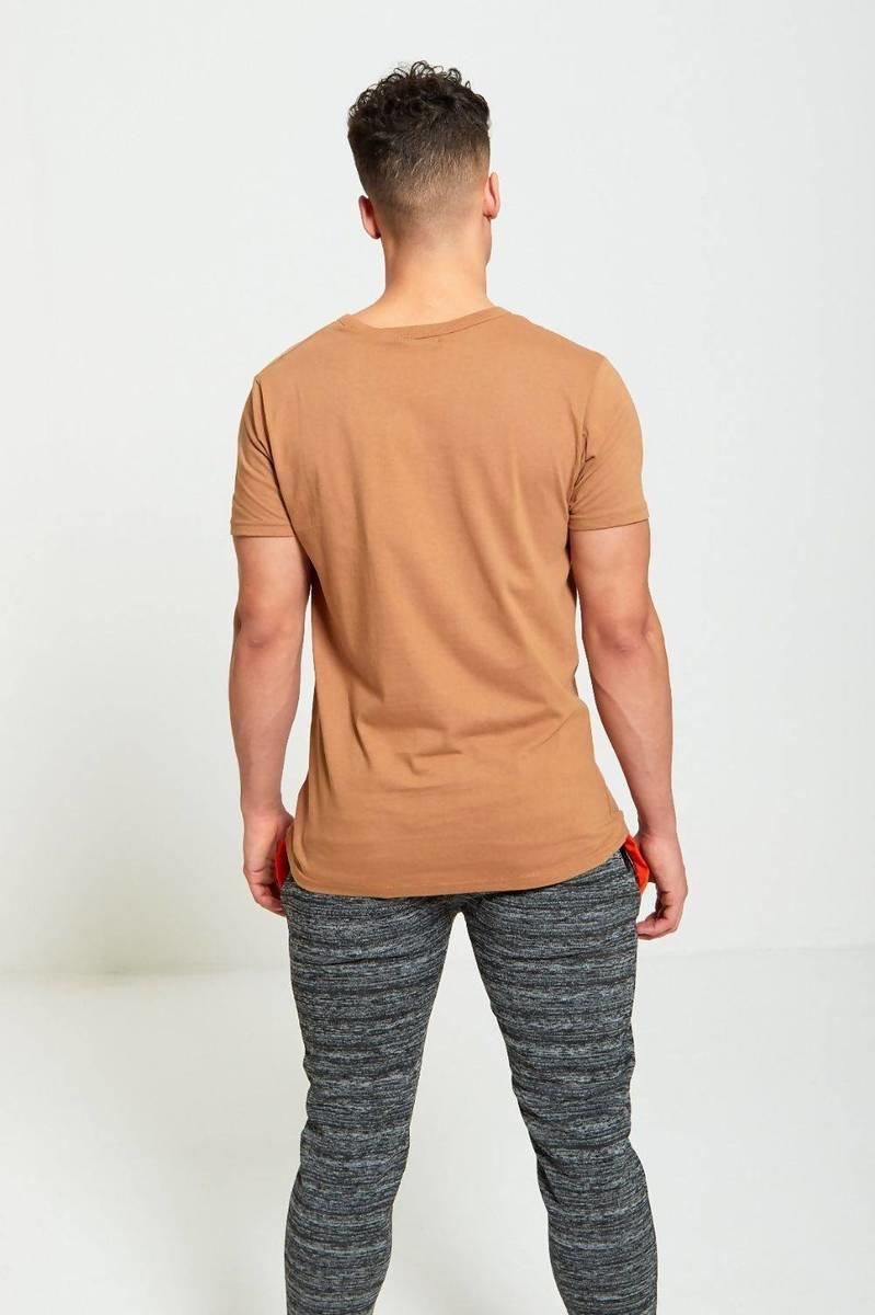 Connor Longline Zipper T-Shirt Thumbnail Connor Longline Zipper T-Shirt Thumbnail