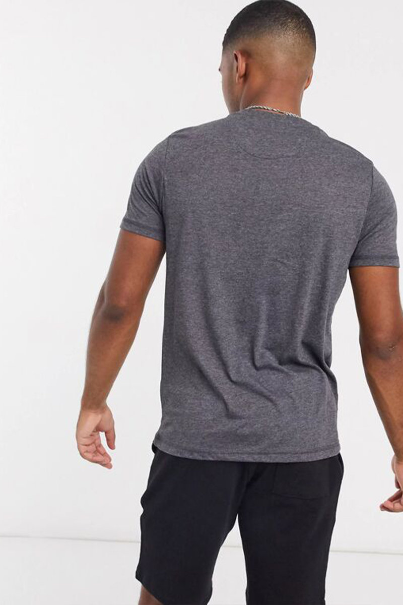 Daniel Chest Pocket Ribbed Crew Neck T-Shirt Thumbnail Daniel Chest Pocket Ribbed Crew Neck T-Shirt Thumbnail