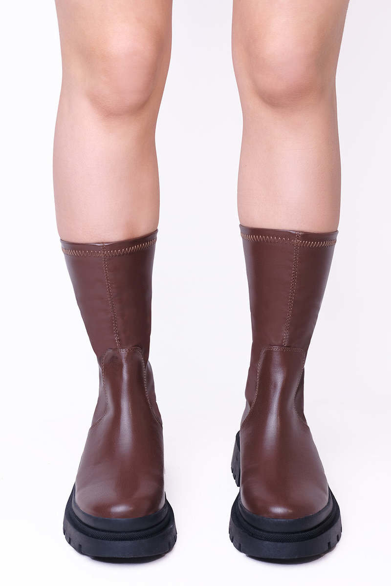 Myra Chunky Sole Ankle Boot Thumbnail Myra Chunky Sole Ankle Boot Thumbnail