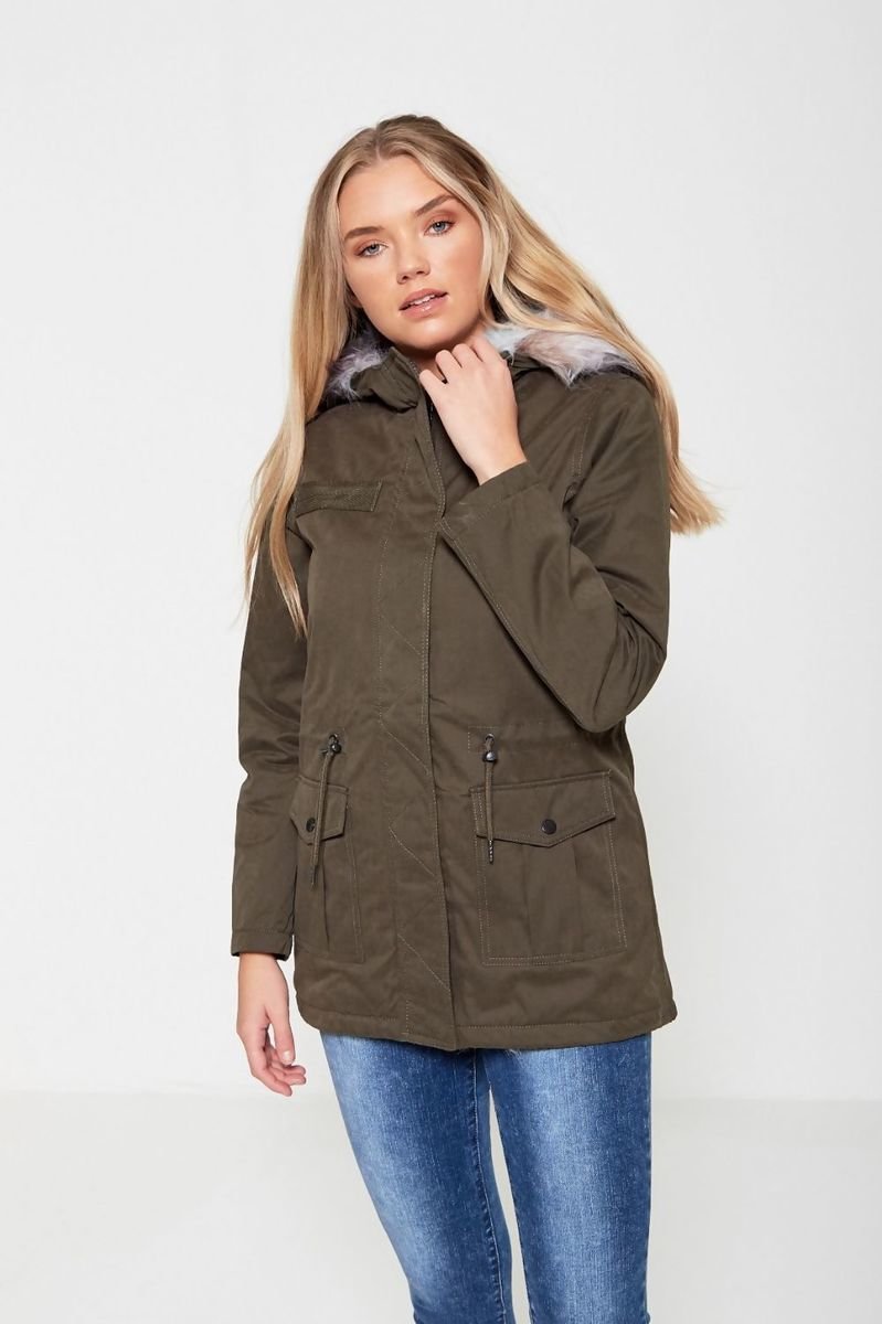 Vera Brave Soul Fur Lined Hood Parka Thumbnail Vera Brave Soul Fur Lined Hood Parka Thumbnail