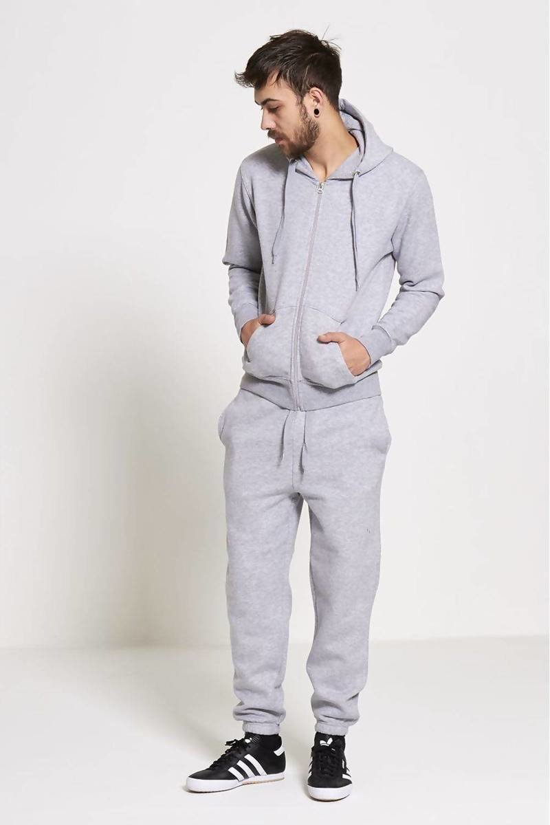 Rocco Fleece Jogging Pockets Bottoms Plain Tracksuit Rocco Fleece Jogging Pockets Bottoms Plain Tracksuit