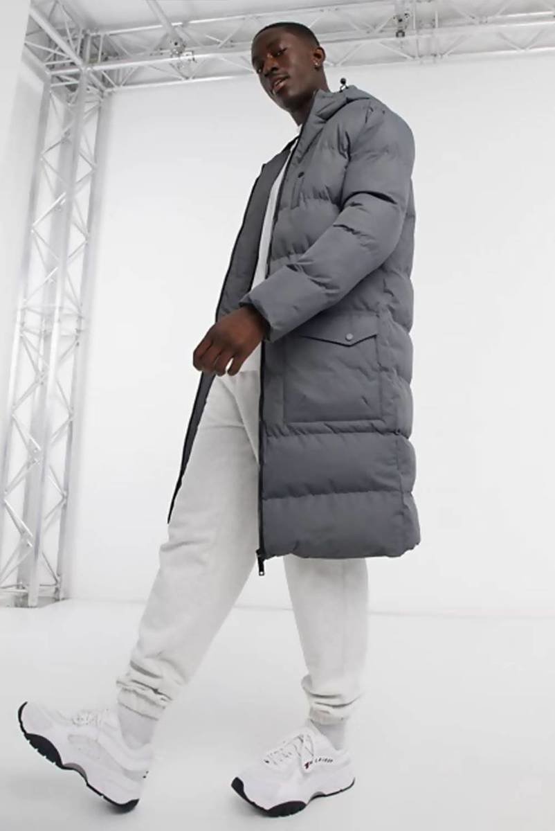 Zack Padded Longline Parka Thumbnail Zack Padded Longline Parka Thumbnail