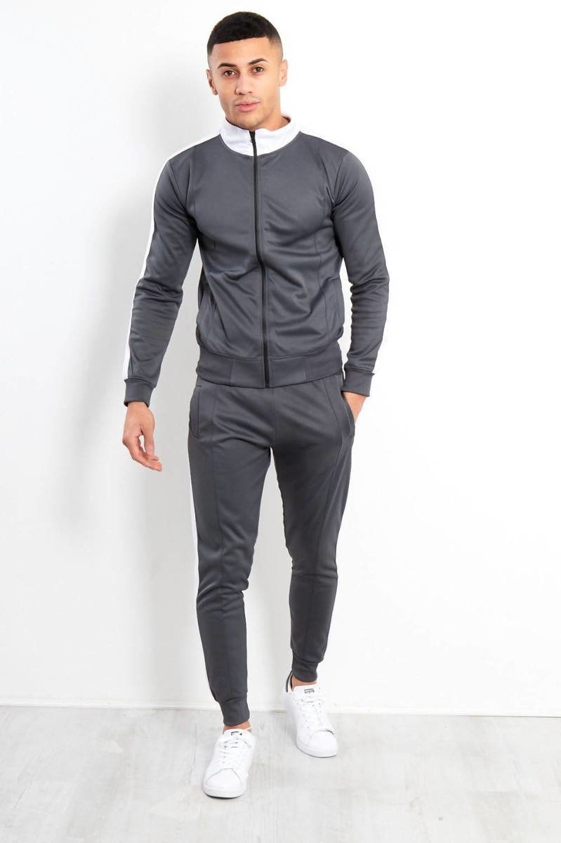 Jake Tape Funnel Skinny Fit Tracksuit Thumbnail Jake Tape Funnel Skinny Fit Tracksuit Thumbnail
