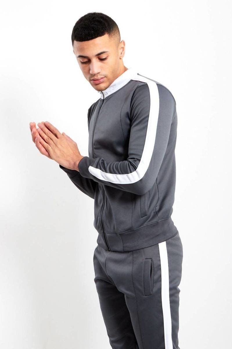 Jake Tape Funnel Skinny Fit Tracksuit Thumbnail Jake Tape Funnel Skinny Fit Tracksuit Thumbnail