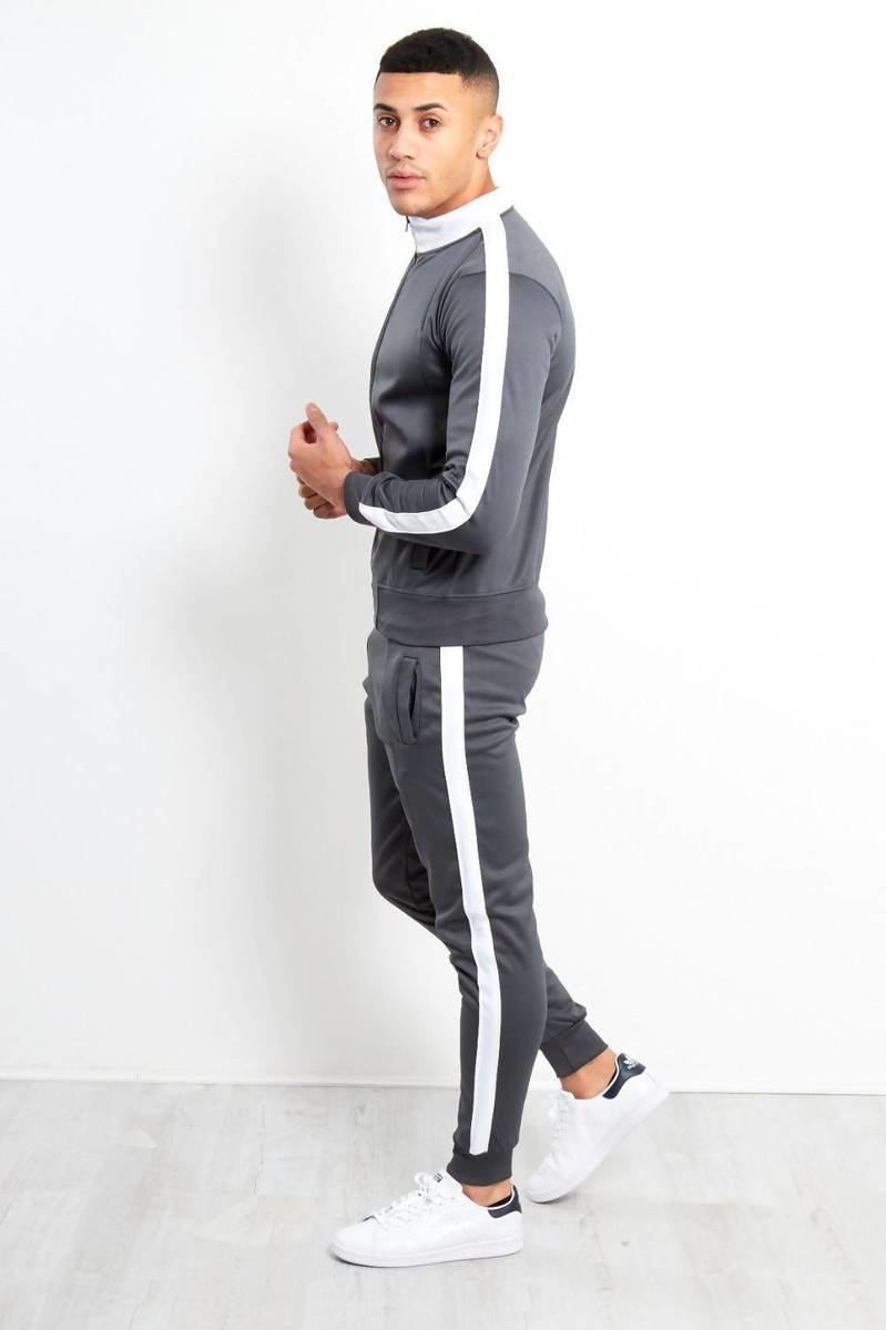 Jake Tape Funnel Skinny Fit Tracksuit Thumbnail Jake Tape Funnel Skinny Fit Tracksuit Thumbnail