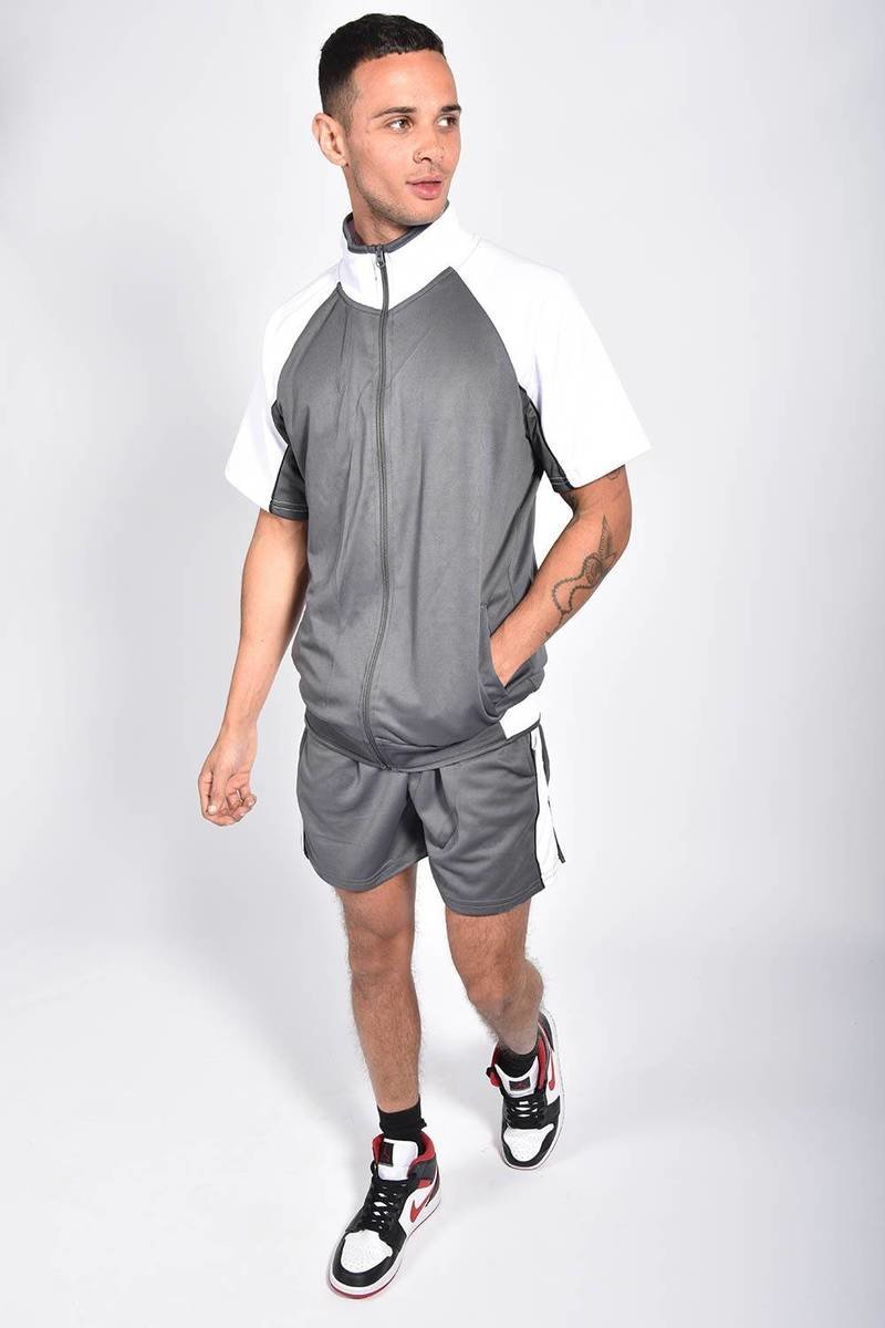 Jenson Active Raglan Contrast Panel Short Set Thumbnail Jenson Active Raglan Contrast Panel Short Set Thumbnail