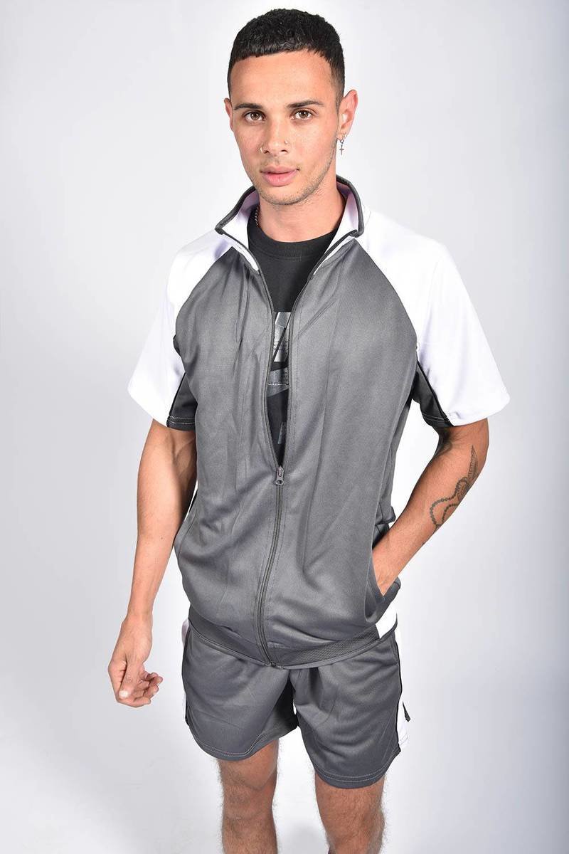 Jenson Active Raglan Contrast Panel Short Set Thumbnail Jenson Active Raglan Contrast Panel Short Set Thumbnail
