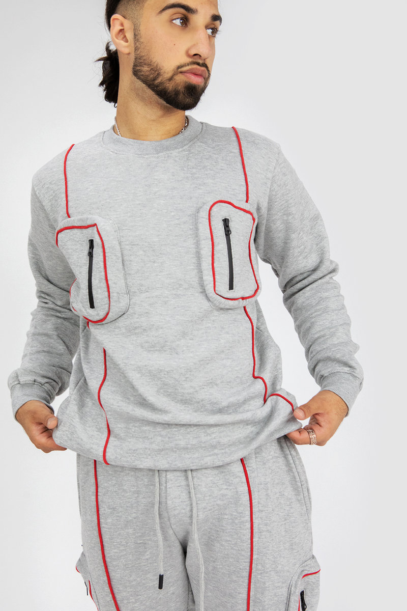 Oakley Contrast Piped Cargo Pockets Tracksuit Thumbnail Oakley Contrast Piped Cargo Pockets Tracksuit Thumbnail