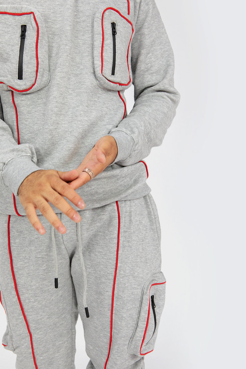 Oakley Contrast Piped Cargo Pockets Tracksuit Thumbnail Oakley Contrast Piped Cargo Pockets Tracksuit Thumbnail