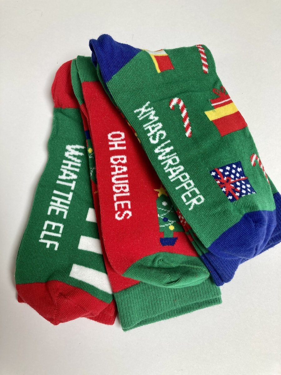 Merry Sockmas - Christmas Socks Set Thumbnail Merry Sockmas - Christmas Socks Set Thumbnail