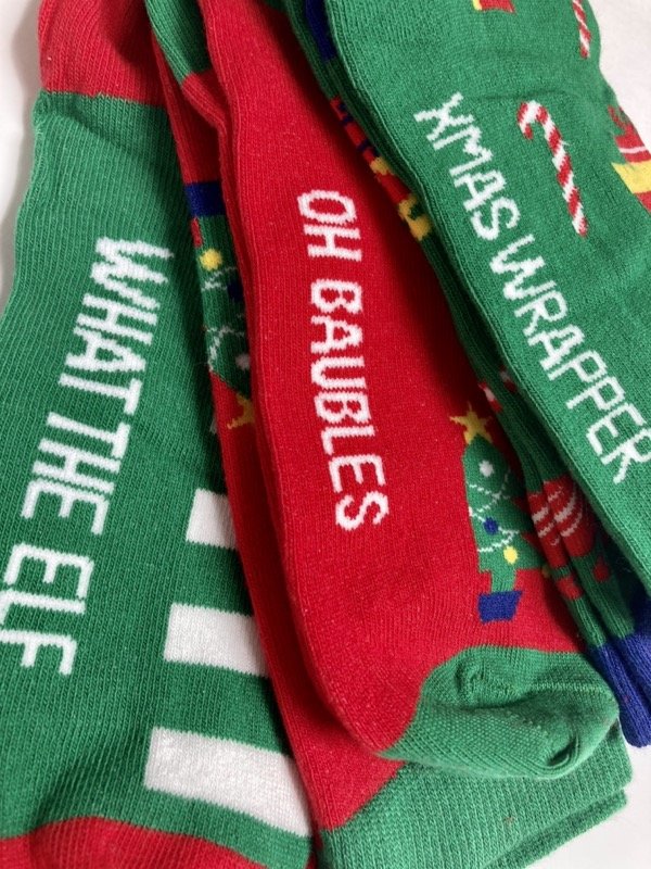 Merry Sockmas - Christmas Socks Set Thumbnail Merry Sockmas - Christmas Socks Set Thumbnail