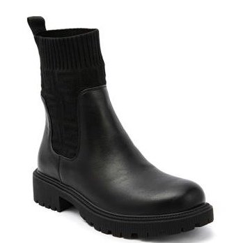 Ava Sock Chunky Ankle Boots Thumbnail Ava Sock Chunky Ankle Boots Thumbnail