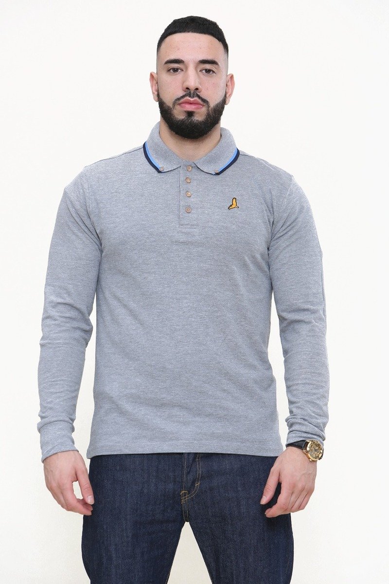 Theo Full Sleeve Polo Shirt Thumbnail Theo Full Sleeve Polo Shirt Thumbnail