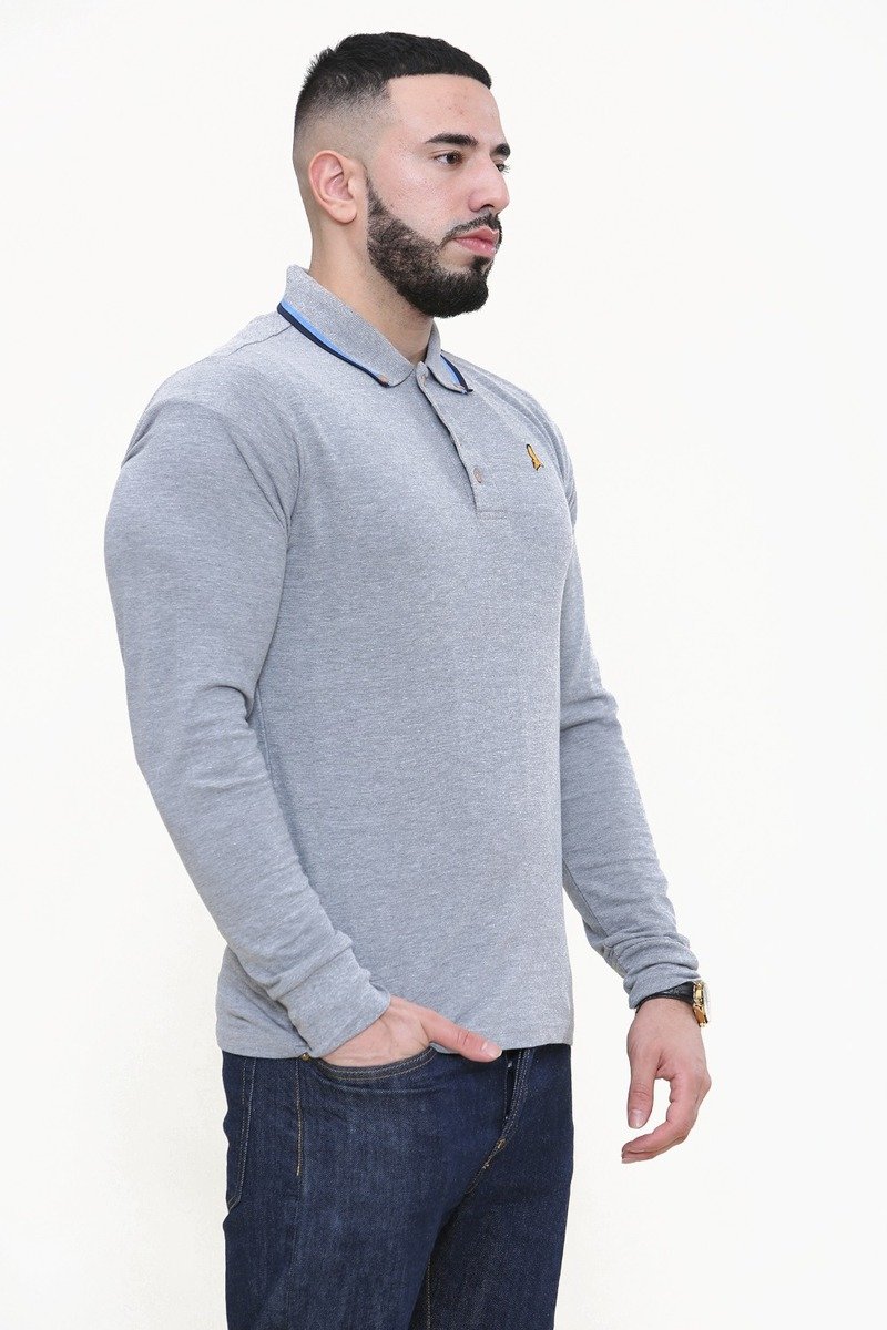 Theo Full Sleeve Polo Shirt Thumbnail Theo Full Sleeve Polo Shirt Thumbnail