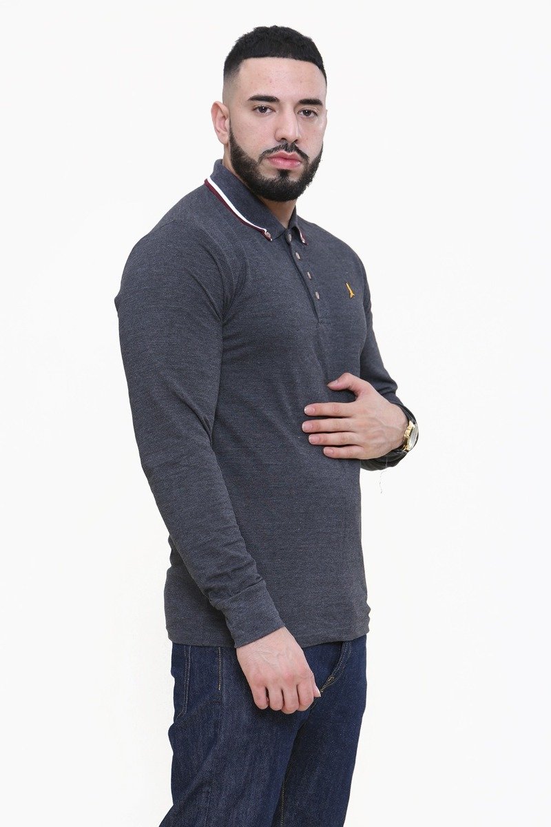 Theo Full Sleeve Polo Shirt Thumbnail Theo Full Sleeve Polo Shirt Thumbnail