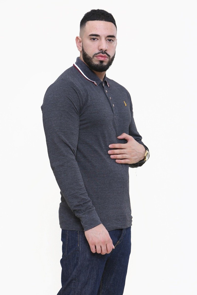 Theo Full Sleeve Polo Shirt Thumbnail