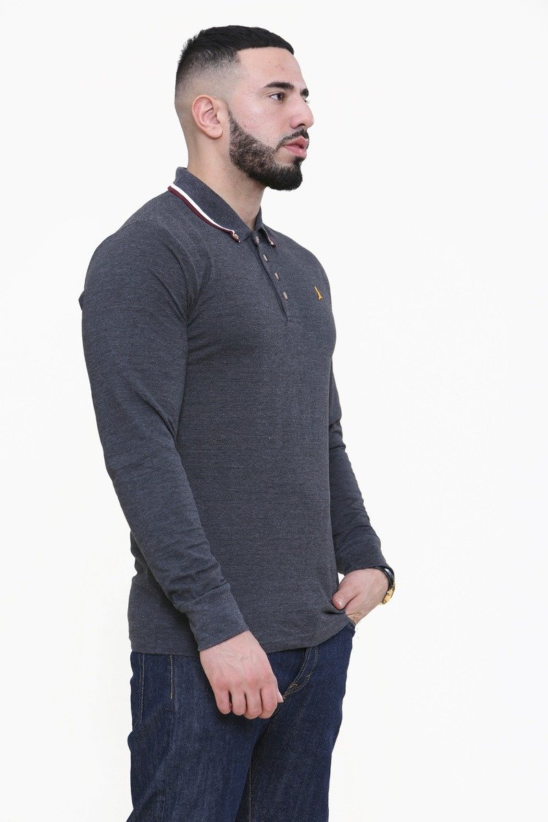 Theo Full Sleeve Polo Shirt Thumbnail Theo Full Sleeve Polo Shirt Thumbnail