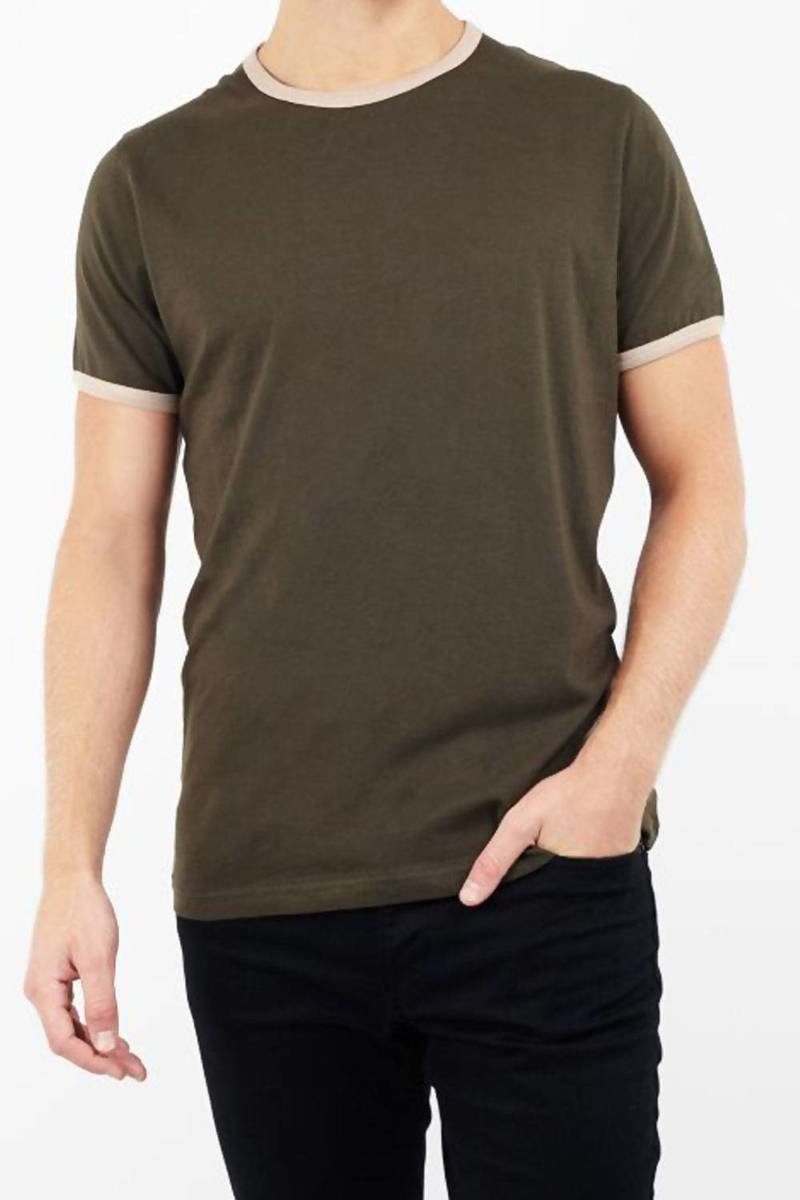 Beau Contrast Crew T-Shirt Beau Contrast Crew T-Shirt