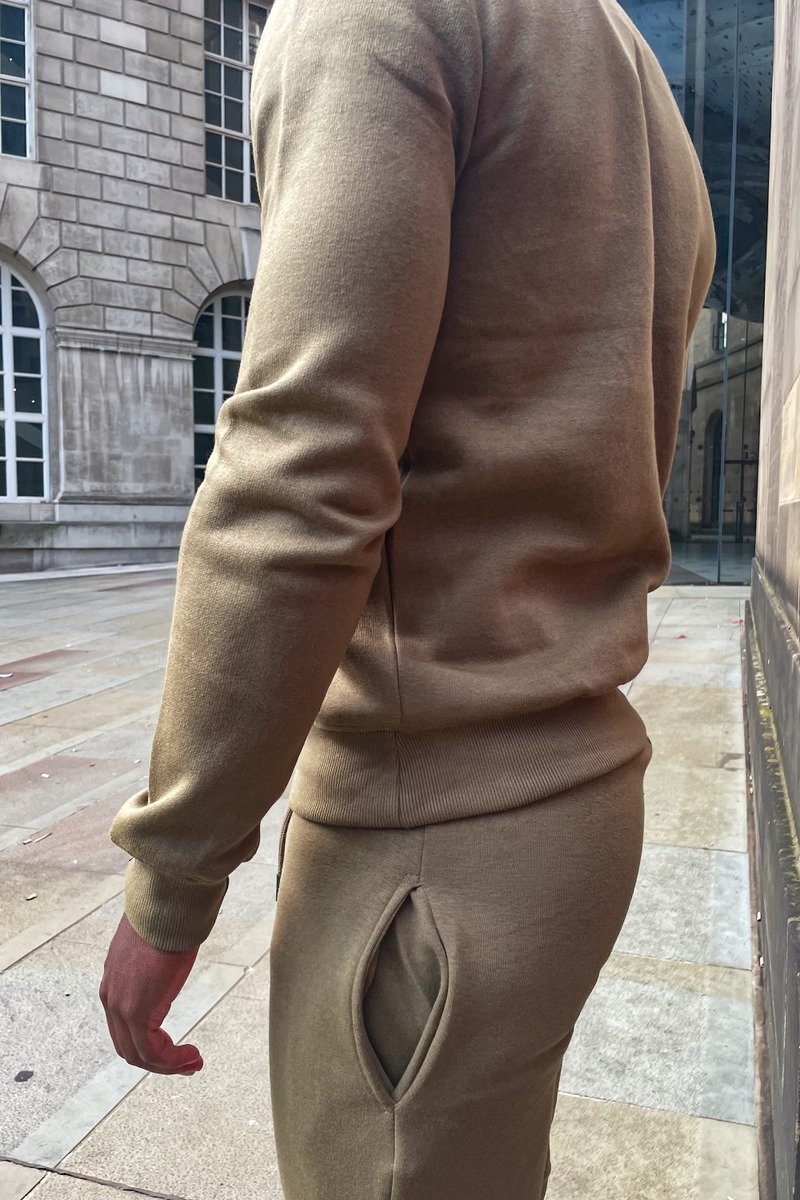 Jasper Fleece Basic Crew Neck Tracksuit Thumbnail Jasper Fleece Basic Crew Neck Tracksuit Thumbnail