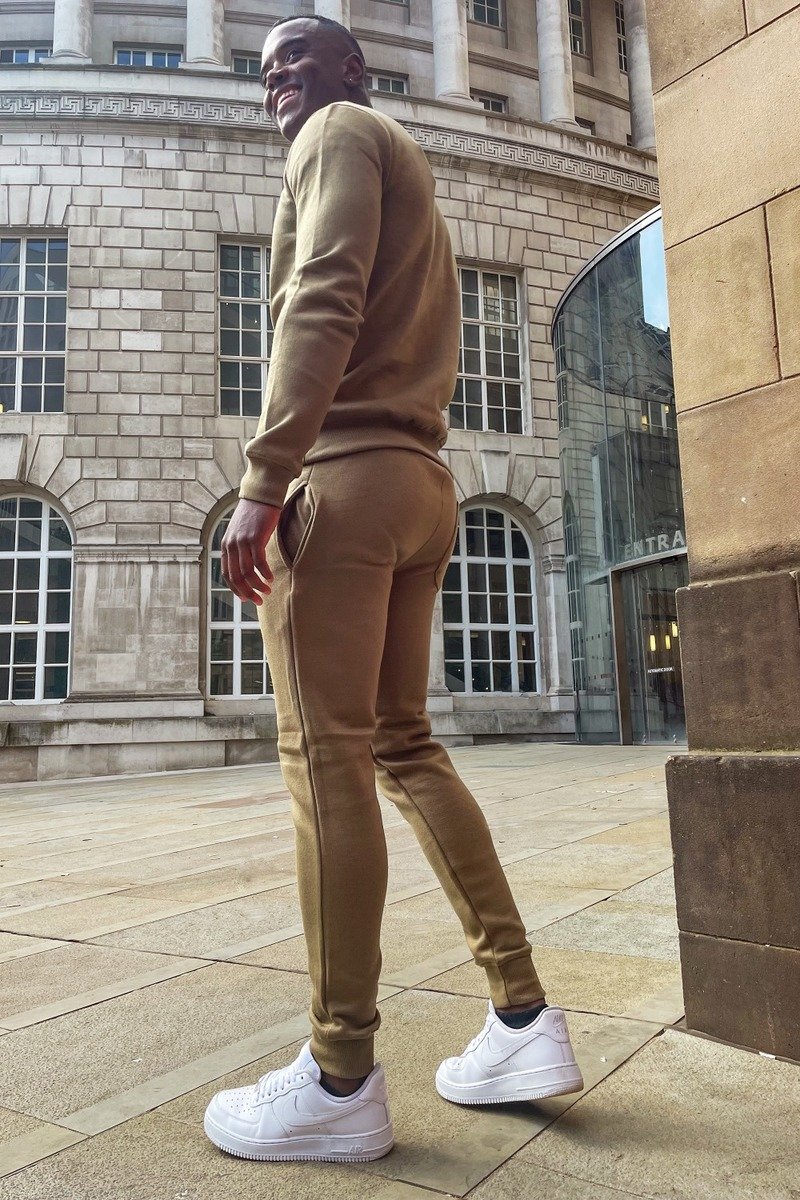 Jasper Fleece Basic Crew Neck Tracksuit Jasper Fleece Basic Crew Neck Tracksuit