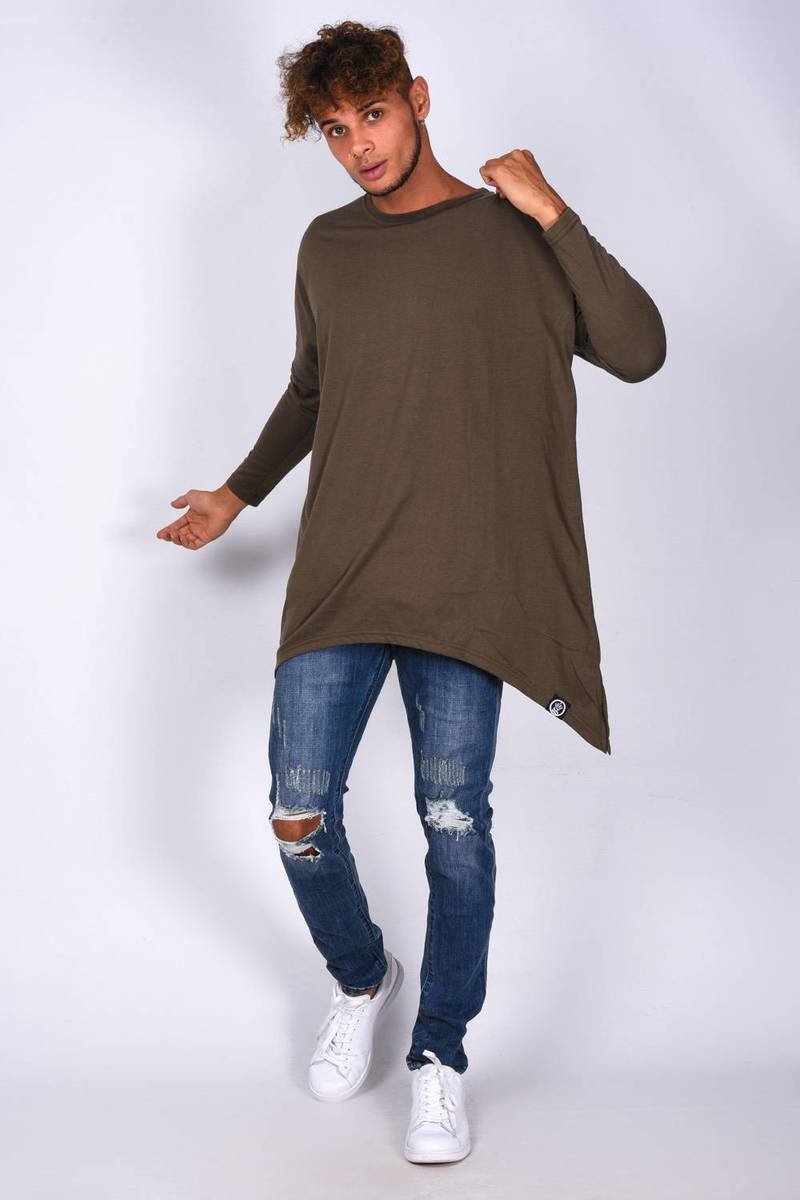 Ahmed Long Sleeve Longline T-Shirt Thumbnail Ahmed Long Sleeve Longline T-Shirt Thumbnail
