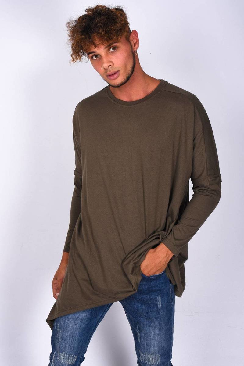 Ahmed Long Sleeve Longline T-Shirt Thumbnail Ahmed Long Sleeve Longline T-Shirt Thumbnail